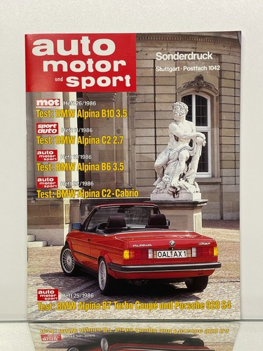 Auto motor magazine bmw - auto, alpina